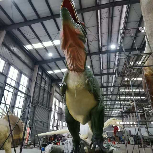 Custom Animatronic T-Rex Dinosaur Sculpture Waterproof for Museum & Mall Display