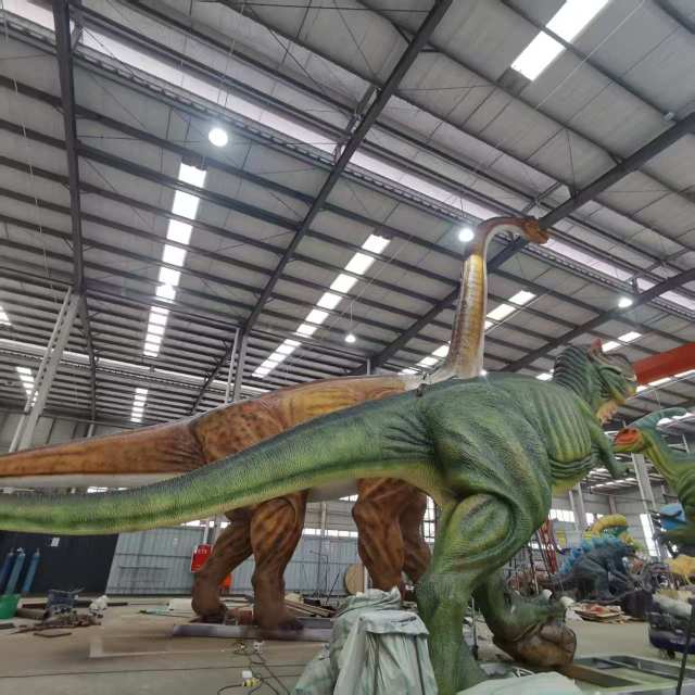 Custom Animatronic T-Rex Dinosaur Sculpture Waterproof for Museum & Mall Display