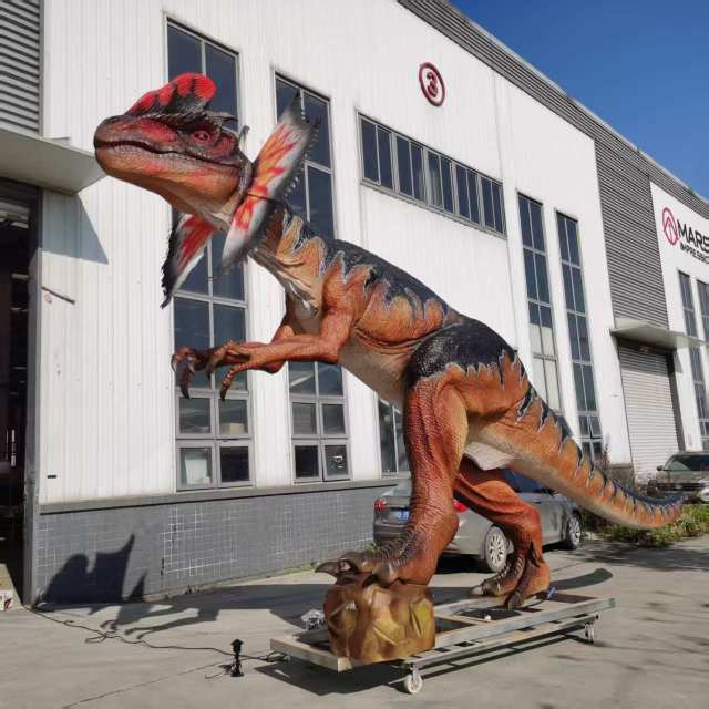 Custom Animatronic Dilophosaurus  for Theme Park