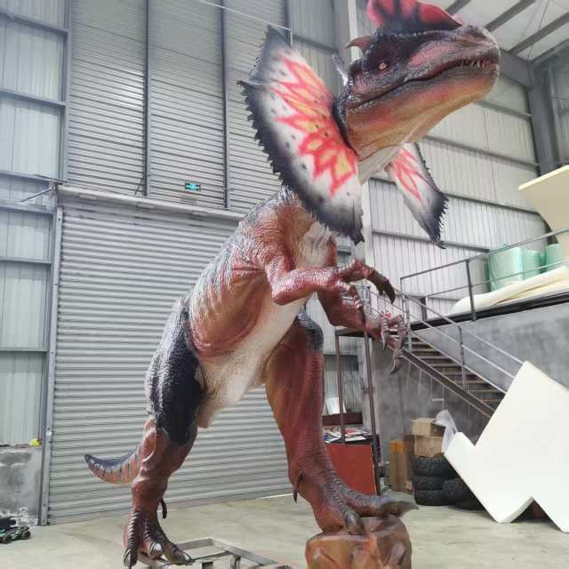 Custom Animatronic Dilophosaurus  for Theme Park