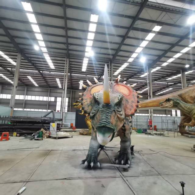 Realistic Styracosaurus Animatronic Replica for Museums & Exhibits