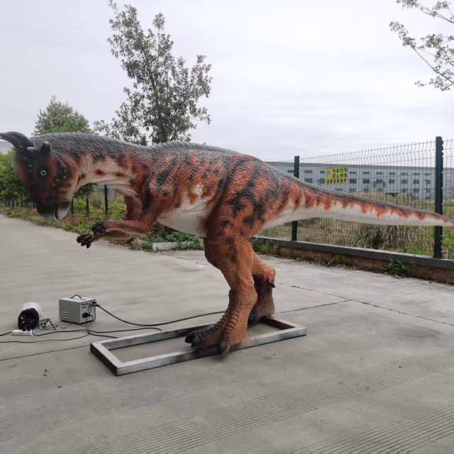 Life Size Animatronic Pachycephalosaurus for Exhibition