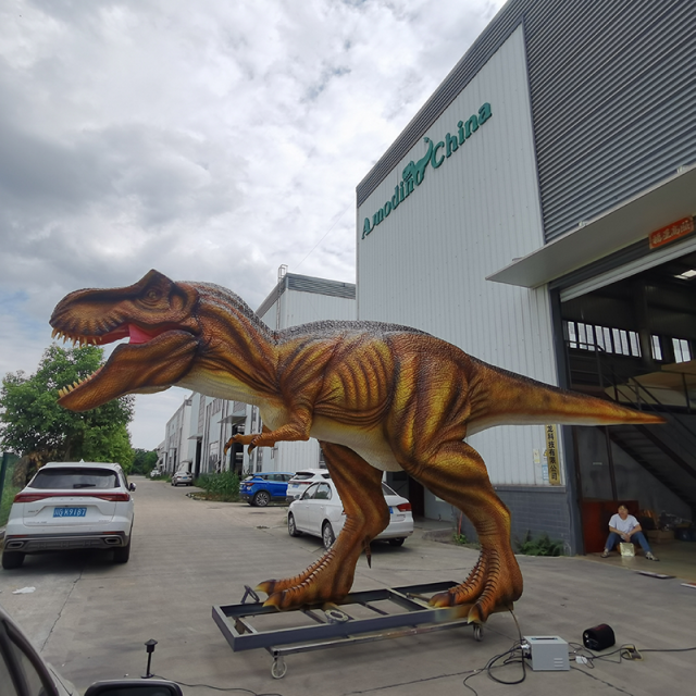 8m Animatronic T-Rex Dinosaur for Museum & Amusement Park Attractions