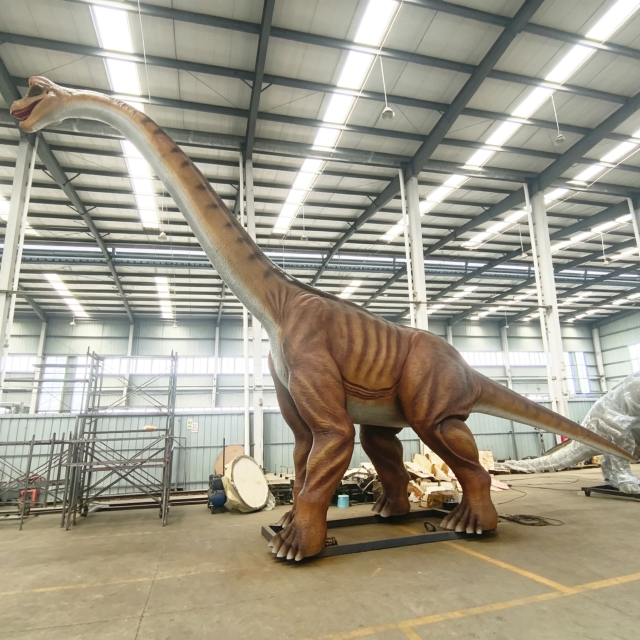 15m Servo Motor Animatronic Brachiosaurus  for Dinosaur Parks
