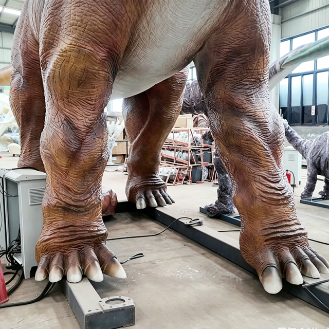 15m Servo Motor Animatronic Brachiosaurus  for Dinosaur Parks