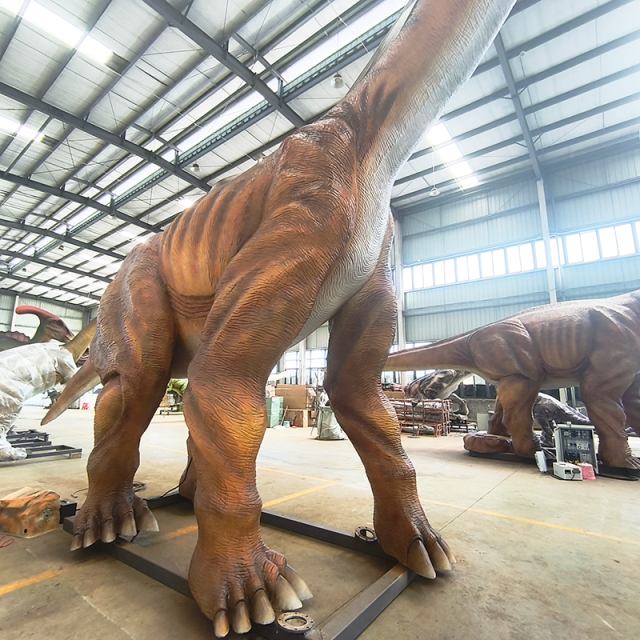 15m Servo Motor Animatronic Brachiosaurus  for Dinosaur Parks