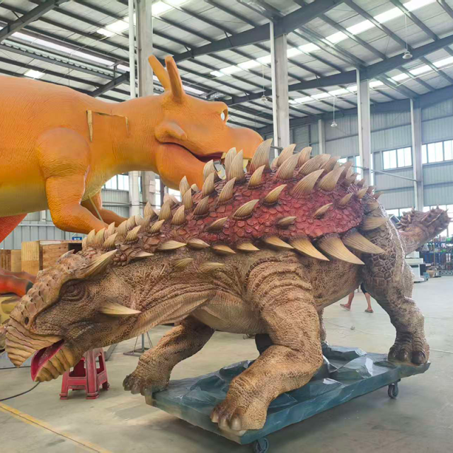 Realistic Animatronic Ankylosaurus  for Park