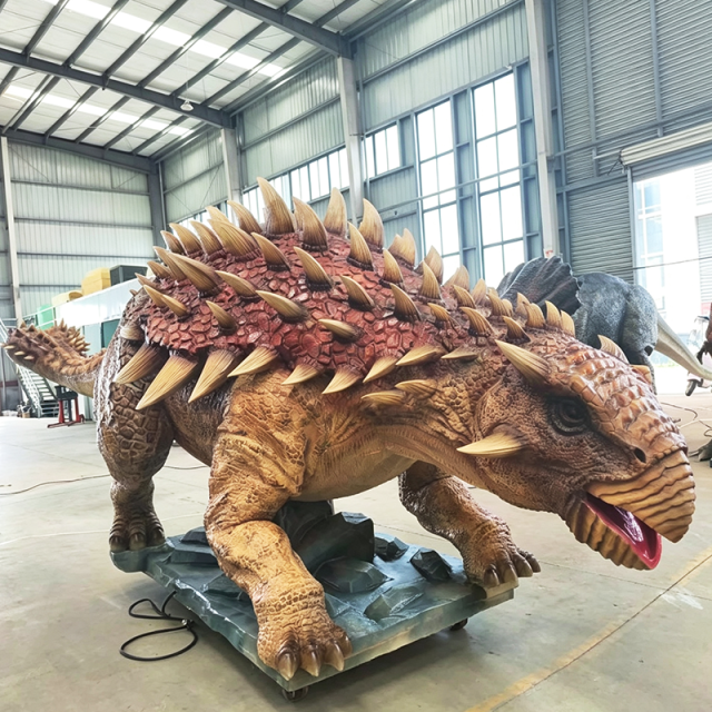 Realistic Animatronic Ankylosaurus  for Park