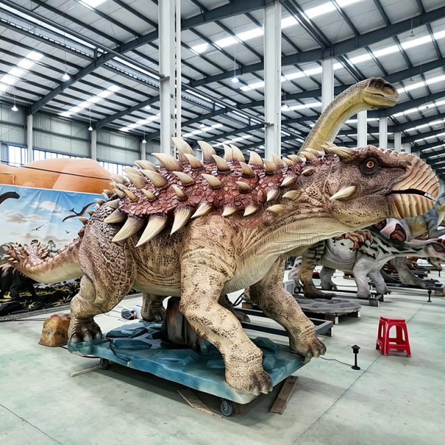 Realistic Animatronic Ankylosaurus  for Park