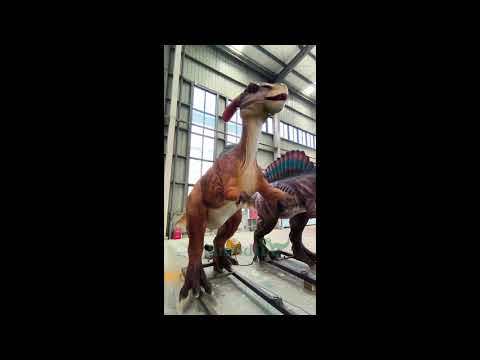 Animatronic Parasaurolophus Dinosaur for Theme Parks