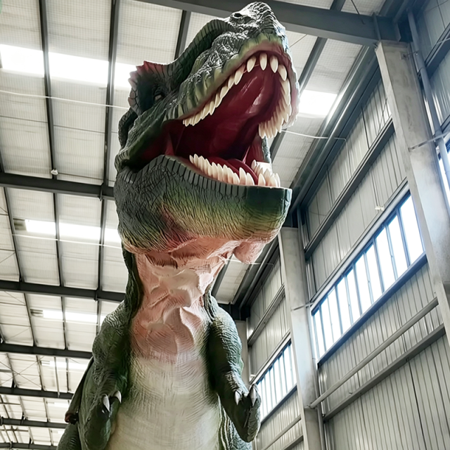 15m Animatronic T-Rex Dinosaur for Theme Parks & Museums