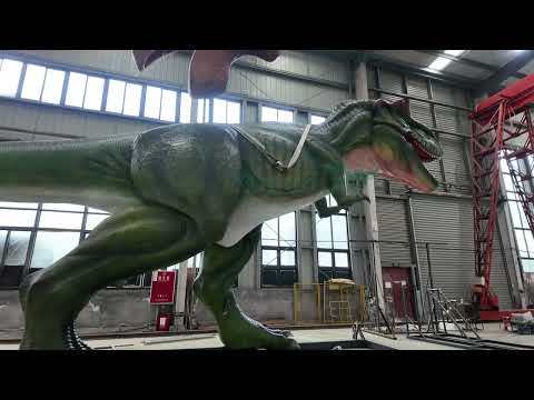 15m Animatronic T-Rex Dinosaur for Theme Parks & Museums