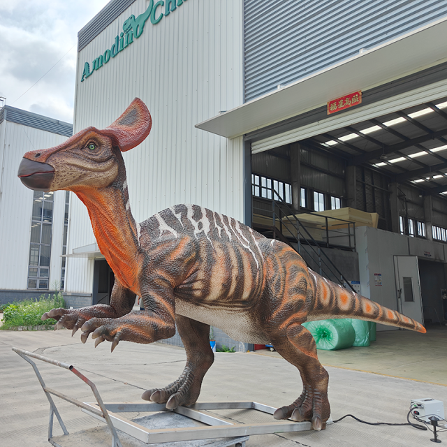 Animatronic Olorotitan Dinosaur | Life-Size Model for Theme Parks & Museums