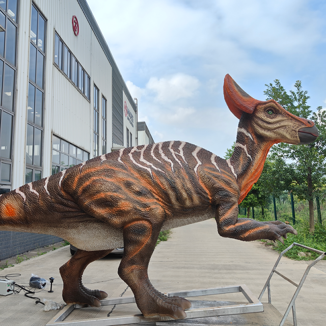 Animatronic Olorotitan Dinosaur | Life-Size Model for Theme Parks & Museums