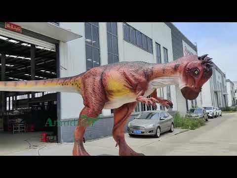 Life Size Animatronic Pachycephalosaurus Dinosaur for Theme Parks
