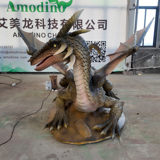 Custom  animatronic  Dragon for Theme Parks & Museums