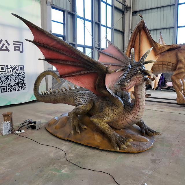 Custom  animatronic  Dragon for Theme Parks & Museums