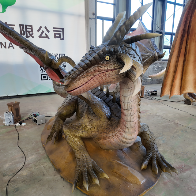 Custom  animatronic  Dragon for Theme Parks & Museums