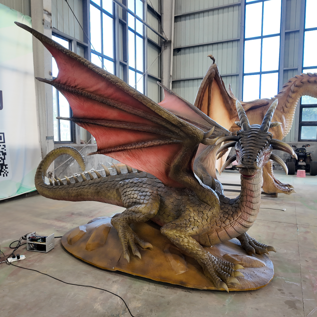 Custom  animatronic  Dragon for Theme Parks & Museums