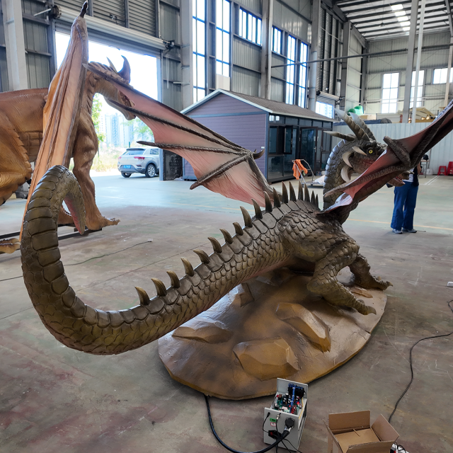Custom  animatronic  Dragon for Theme Parks & Museums