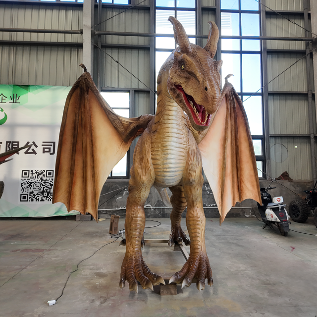 Lifesize Animatronic  Dragon Model for attraction