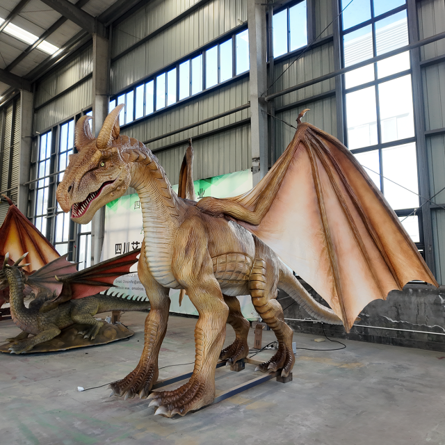 Lifesize Animatronic  Dragon Model for attraction