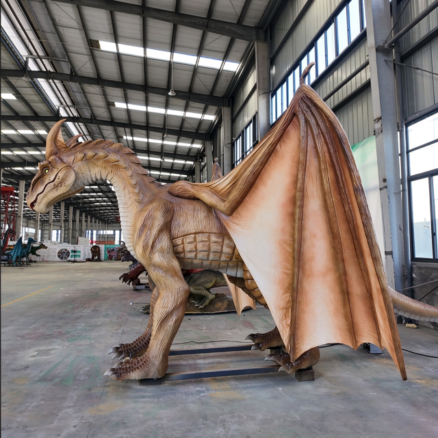 Lifesize Animatronic  Dragon Model for attraction