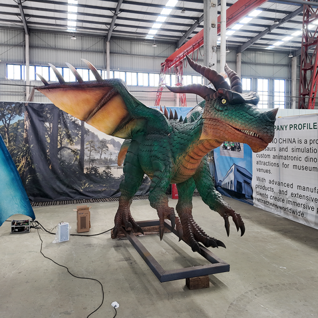 Custom Animatronic Flying Dragon for Theme Parks