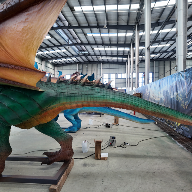 Custom Animatronic Flying Dragon for Theme Parks