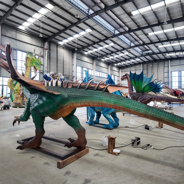 Custom Animatronic Flying Dragon for Theme Parks