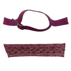 Cross-border new PU imitation leather velvet ironing process women's sandals children's shoes upper semi-finished shoe accessories customized processing