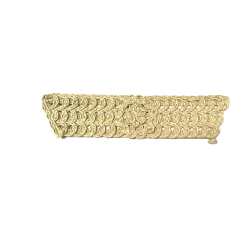New hot shoe upper semi-finished summer women's shoes sandals rope embroidery nail nail shoe accessories shoe upper shoe material processing customization