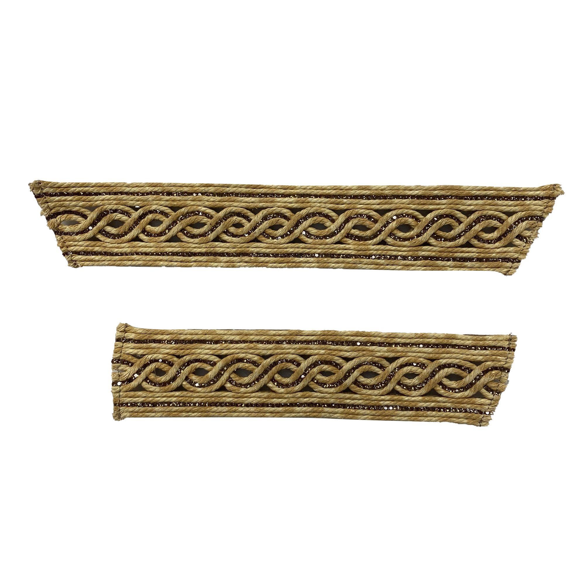Hot new laser hot drilling nail hand woven jewelry women sandals upper semi-finished wholesale processing customization