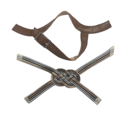 Hot new laser hot drilling nail hand woven jewelry women sandals upper semi-finished wholesale processing customization