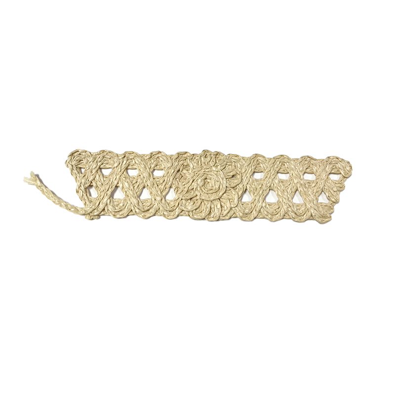 New hot shoe upper semi-finished summer women's shoes sandals rope embroidery nail nail shoe accessories shoe upper shoe material processing customization