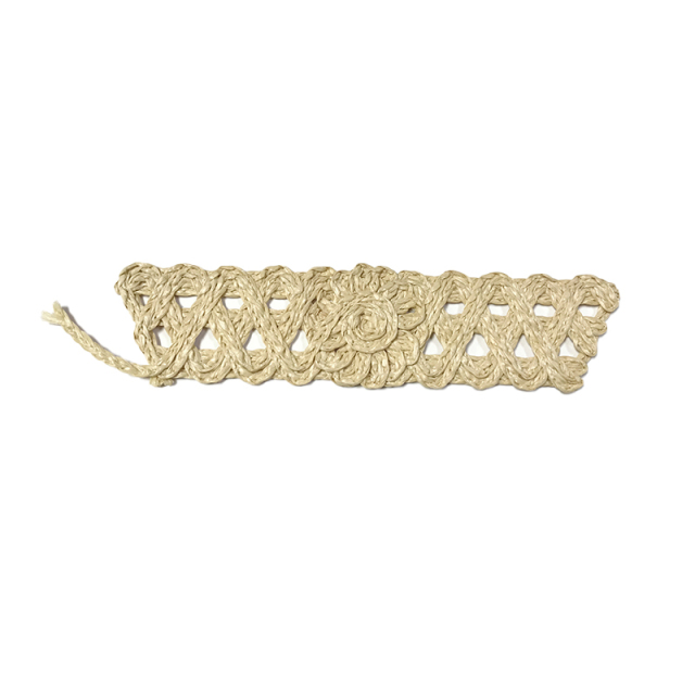New hot shoe upper semi-finished summer women's shoes sandals rope embroidery nail nail shoe accessories shoe upper shoe material processing customization