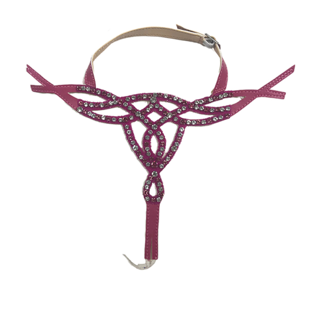 Cross-border new manual laser drilling women's sandal upper semi-finished product processing customization