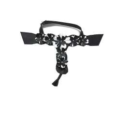 Hot new fashion nail accessories sandals upper semi-finished products to sample processing custom shoe accessories