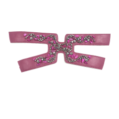 Cross-border new manual laser drilling women's sandal upper semi-finished product processing customization