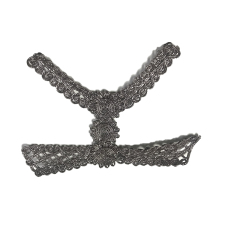 New hot shoe upper semi-finished summer women's shoes sandals rope embroidery nail nail shoe accessories shoe upper shoe material processing customization