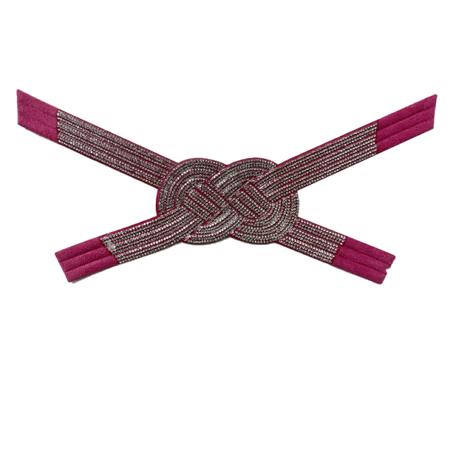 European Union hot sales of hand-made three-dimensional ironing diamond women sandals upper velvet cloth ironing diamond upper semi-finished products wholesale