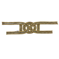 New hot shoe upper semi-finished summer women's shoes sandals rope embroidery nail nail shoe accessories shoe upper shoe material processing customization