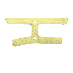 New hot shoe upper semi-finished summer women's shoes sandals rope embroidery nail nail shoe accessories shoe upper shoe material processing customization