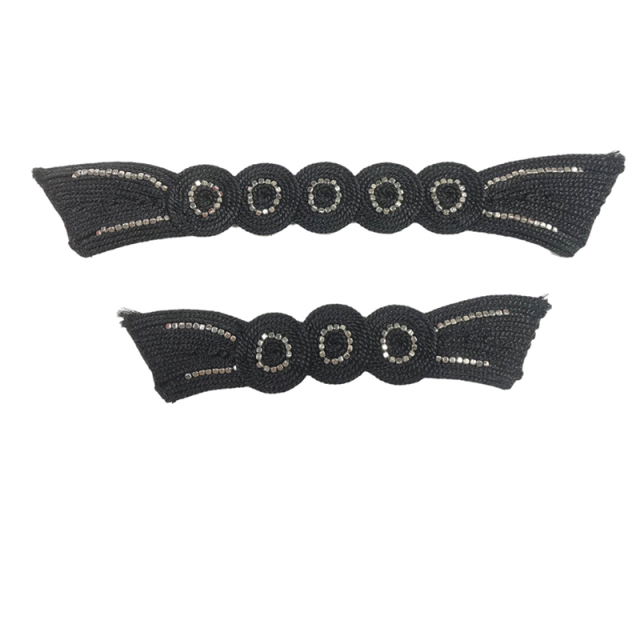 New hot shoe upper semi-finished summer women's shoes sandals rope embroidery nail nail shoe accessories shoe upper shoe material processing customization