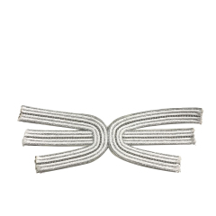 New embroidery rope embroidery sequin embroidery beaded sewing beads female fashion slippers shoe upper accessories manufacturers processing custom