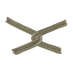 New embroidery rope embroidery sequin embroidery beaded sewing beads female fashion slippers shoe upper accessories manufacturers processing custom