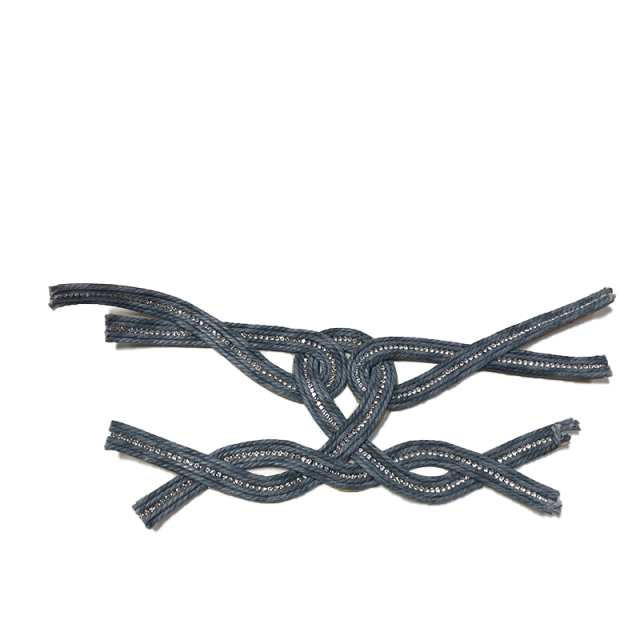 2021 New Bohemia embroidery fabric shoe material rope rust process shoe upper semi-finished sandals to sample processing custom