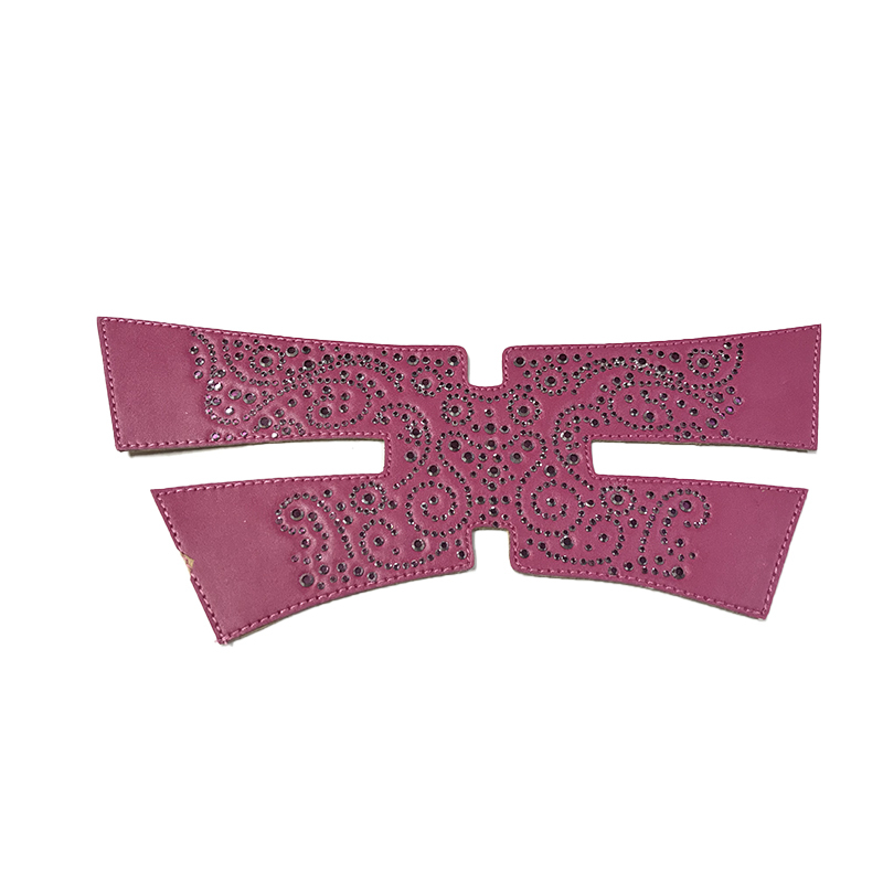 Hot new laser spot hot diamond jewelry women sandals upper semi-finished wholesale processing customization