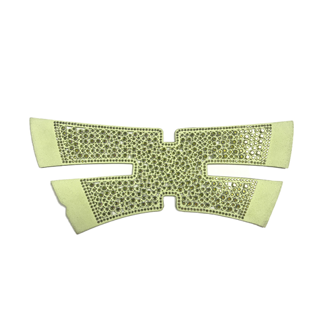 Hot new laser spot hot diamond jewelry women sandals upper semi-finished wholesale processing customization