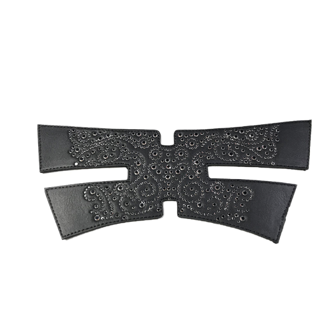 Hot new laser spot hot diamond jewelry women sandals upper semi-finished wholesale processing customization